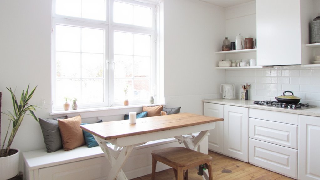 cozy nook with cushions