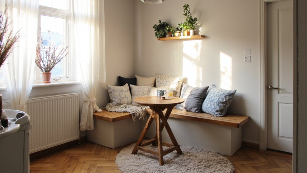 cozy nook with seating
