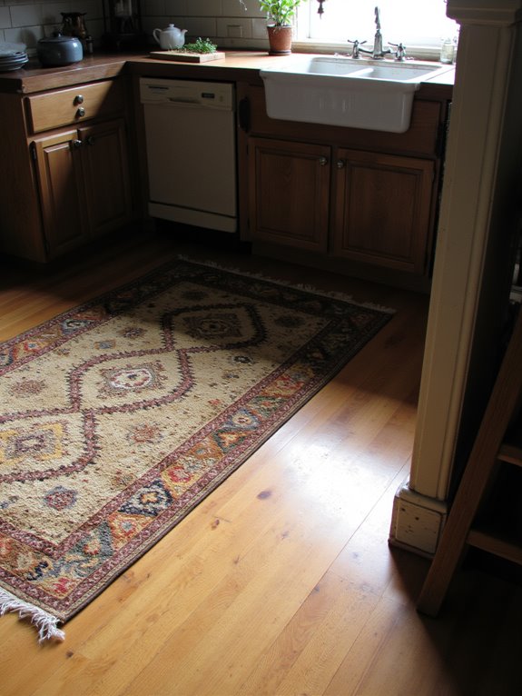 cozy oak flooring ambiance