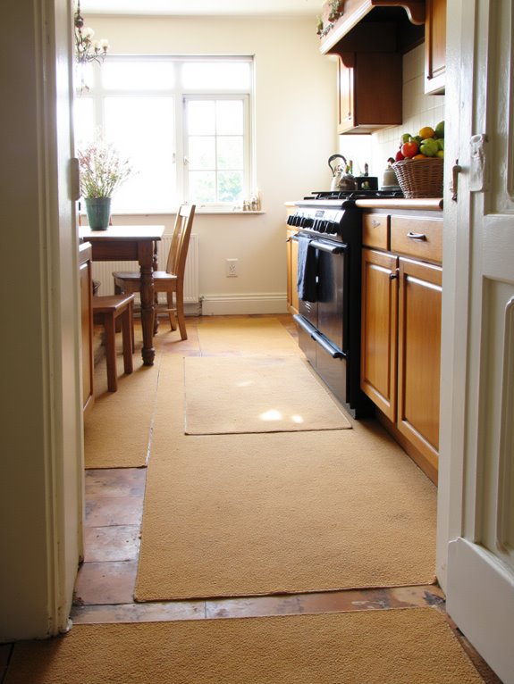 cozy soft colorful carpet tiles