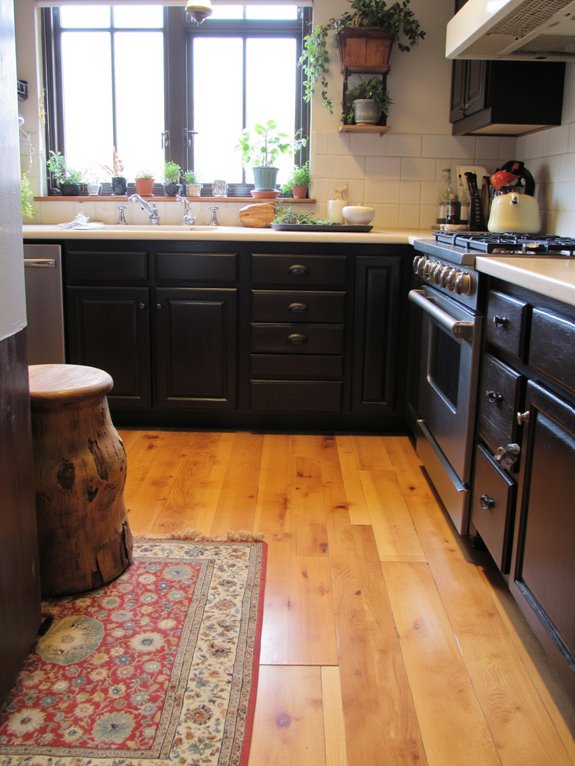 cozy warm beige flooring