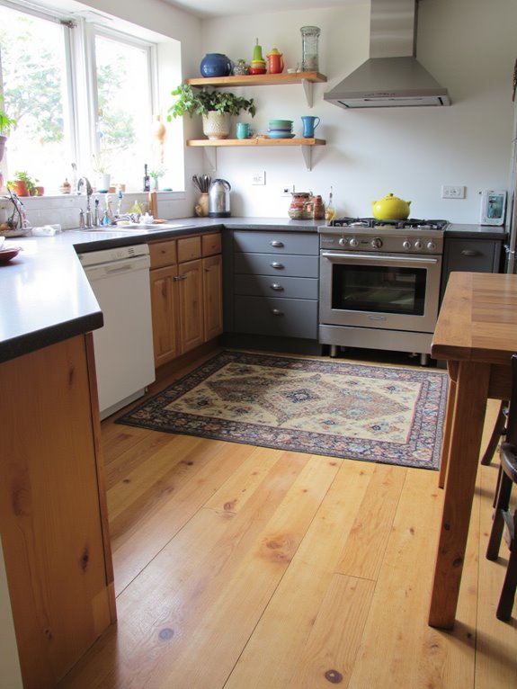 distinct kitchen zones creation