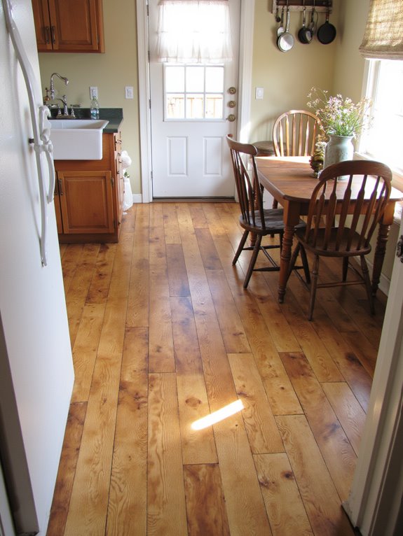 distressed laminate farmhouse charm