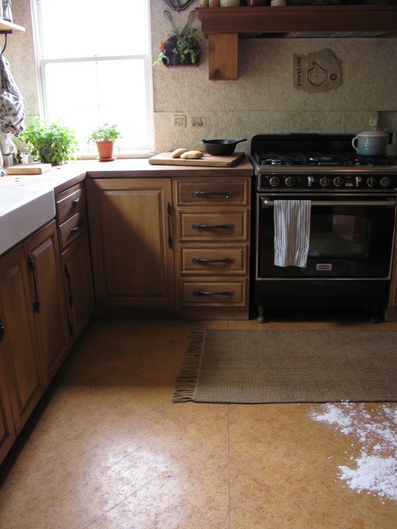 eco friendly kitchen comfort flooring