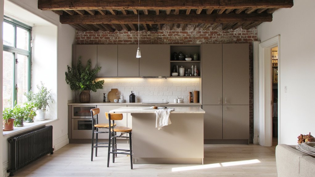 efficient scandinavian kitchen design