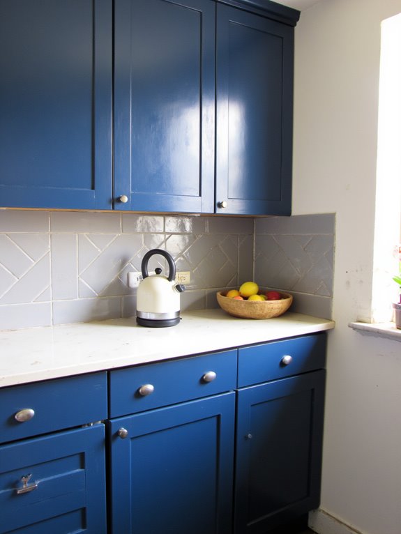 elegant gray tiles enhance