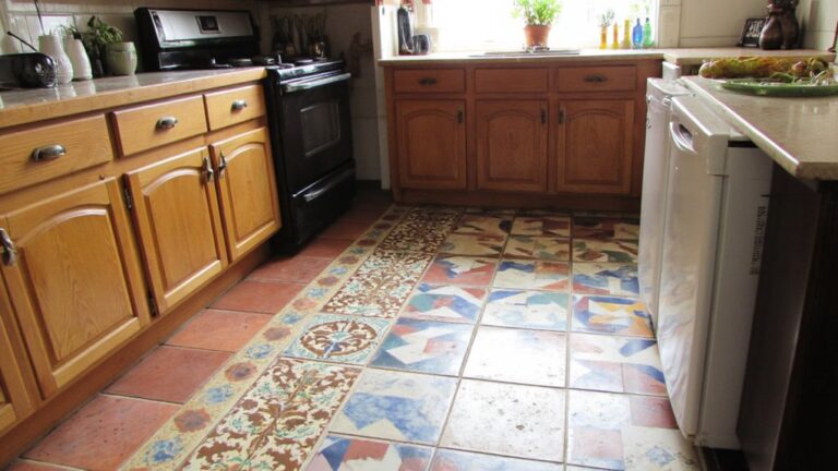 23 Gorgeous Kitchen Tile Flooring Ideas For A Polished Finish elegant kitchen tile designs