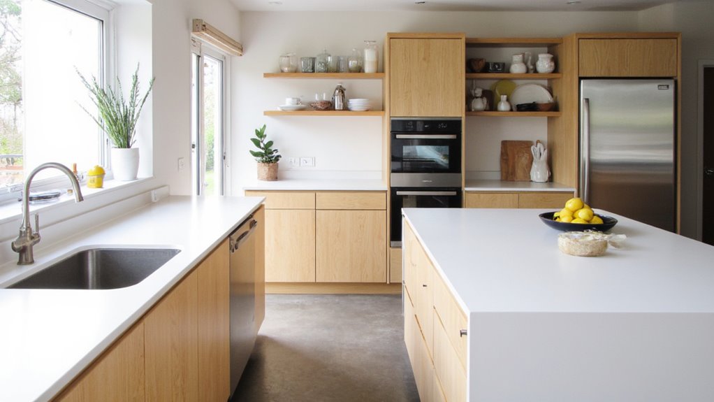 functional scandinavian kitchen design