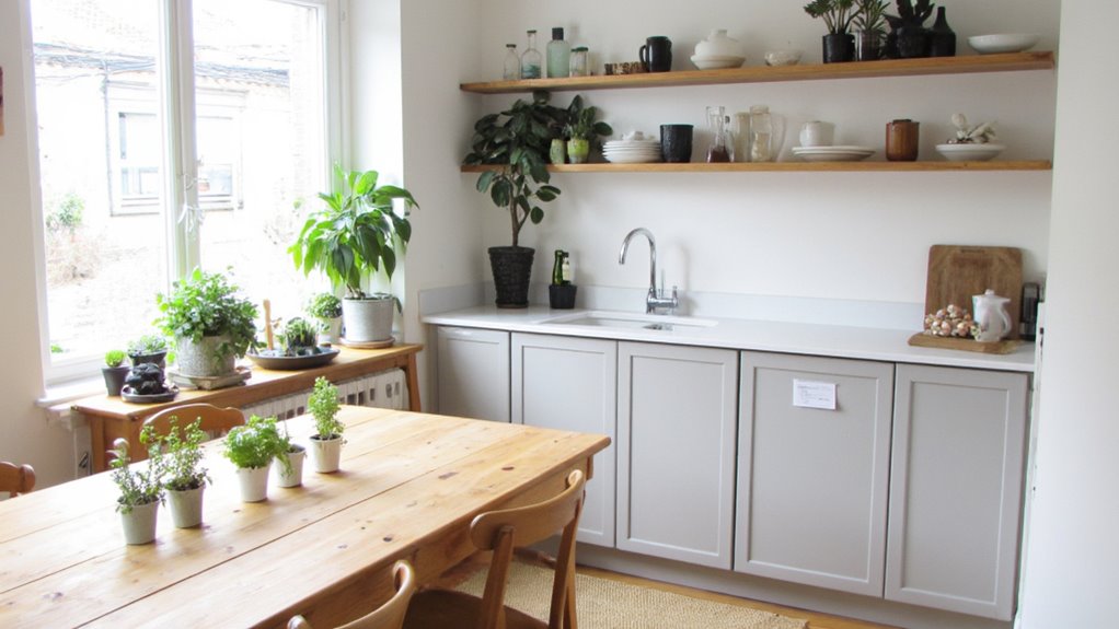 indoor plants enhance kitchens
