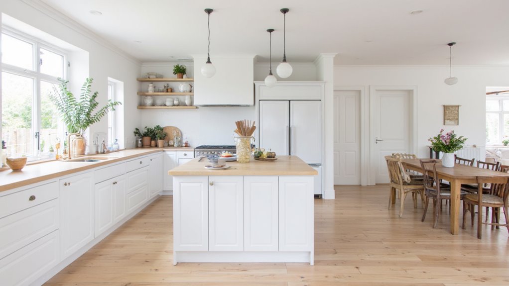 light airy kitchen tips