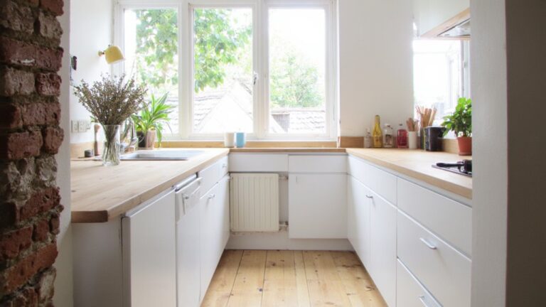 light and airy kitchens