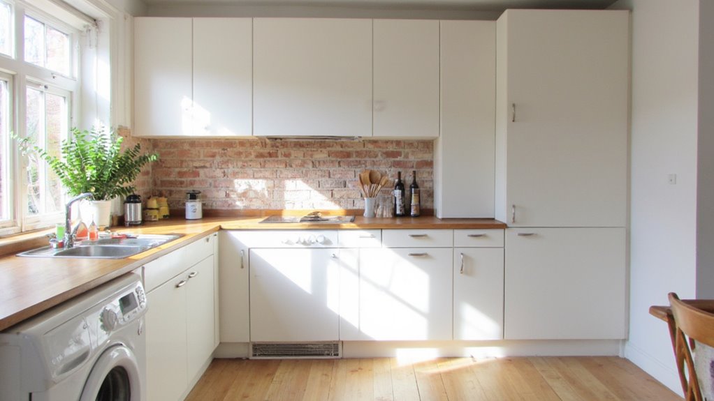 light colors enhance spaciousness