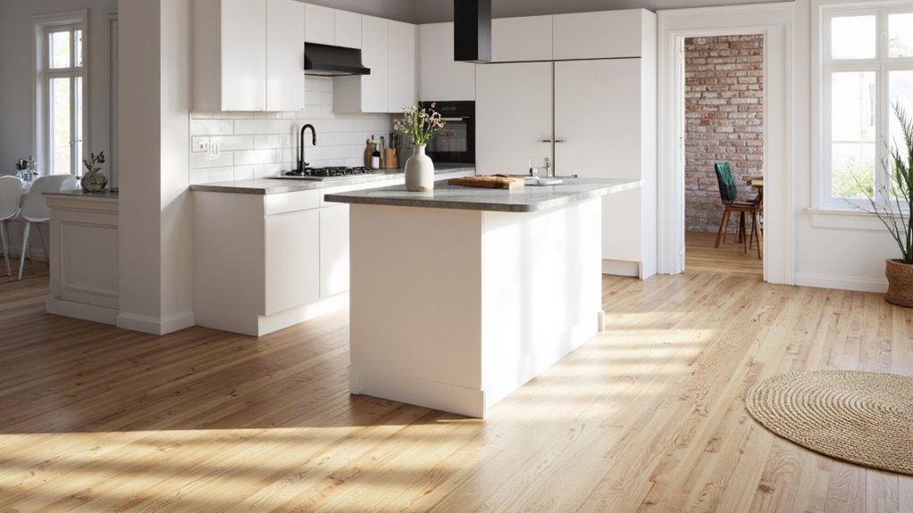 light hardwood simplicity warmth