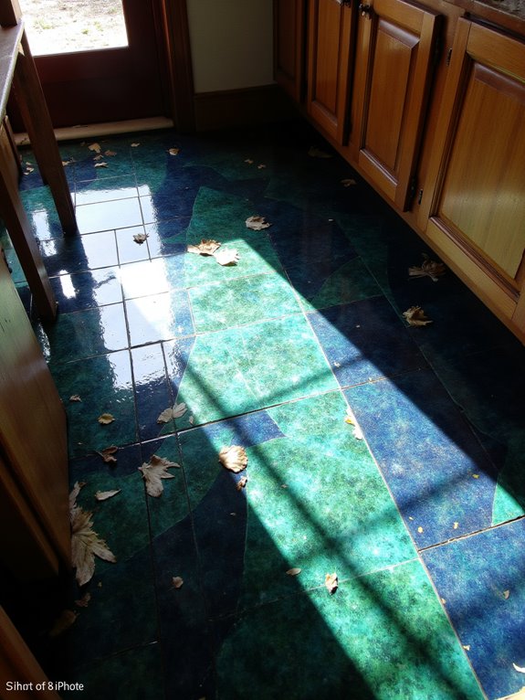 luxurious glossy tile elegance