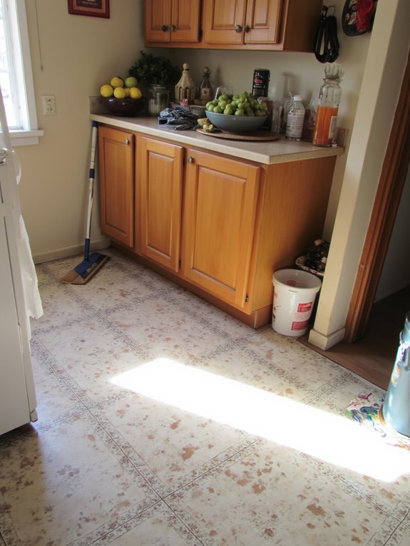 maintain peel and stick floors