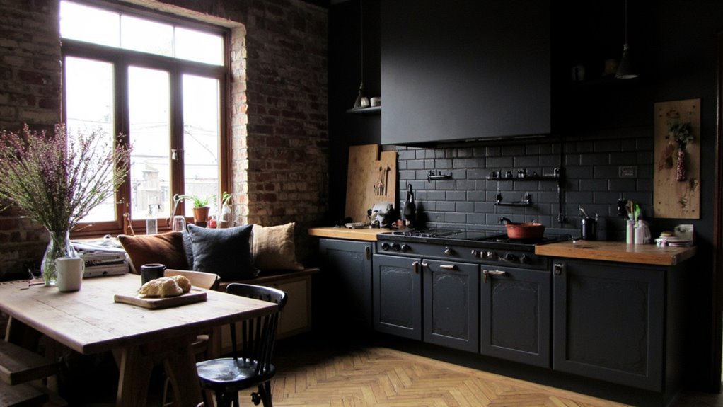 matte black kitchen fixtures