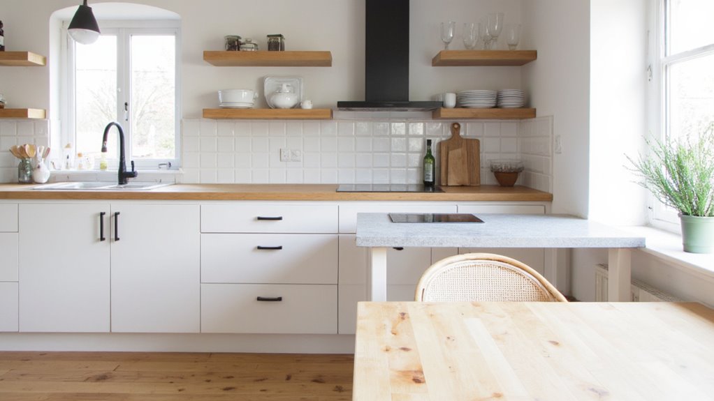 minimalist functional kitchen design