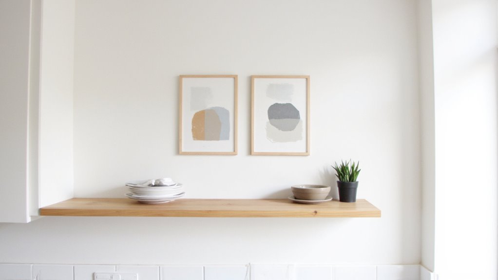 minimalist kitchen wall art