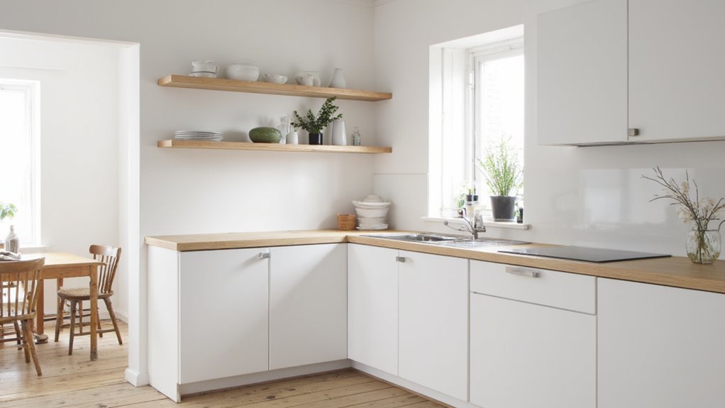 minimalist nordic cabinetry design