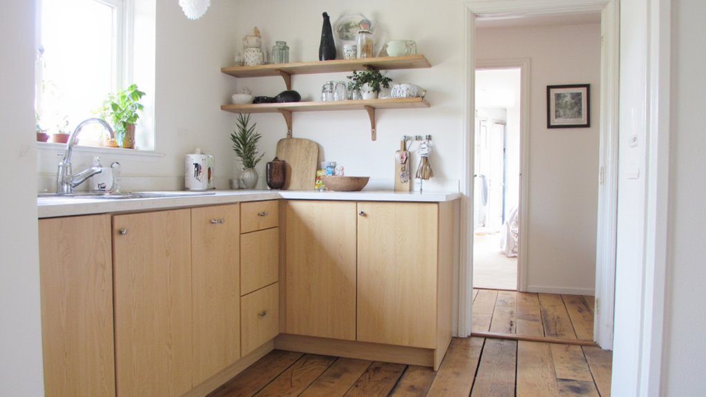minimalistic scandinavian cabinetry style