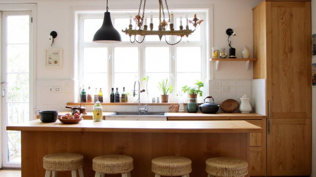 mixing lighting styles creatively