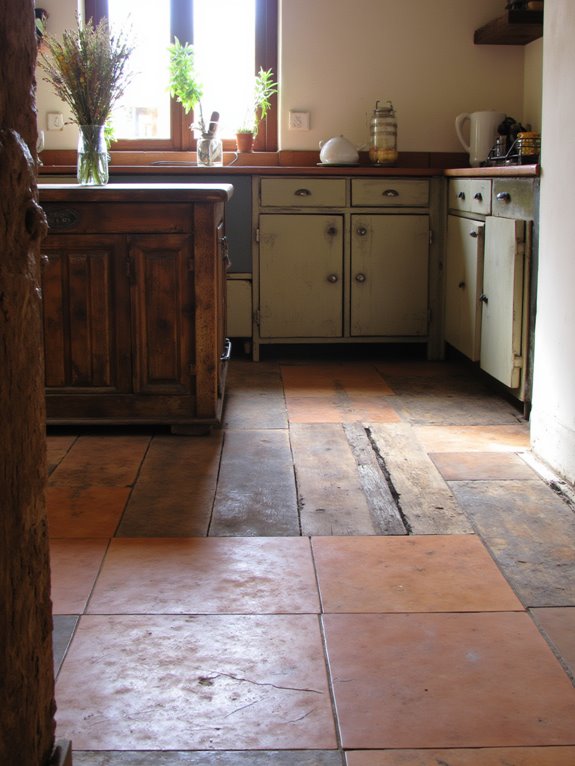 mixing materials for flooring