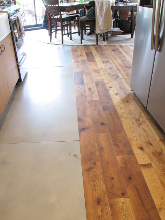 mixing textures for kitchens