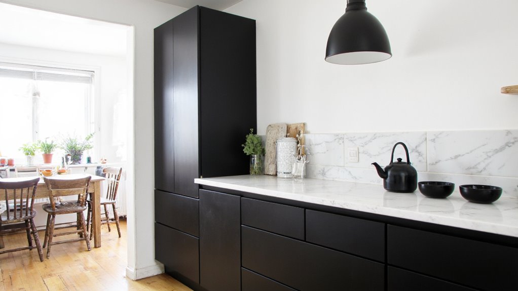 modern balance of contrasts