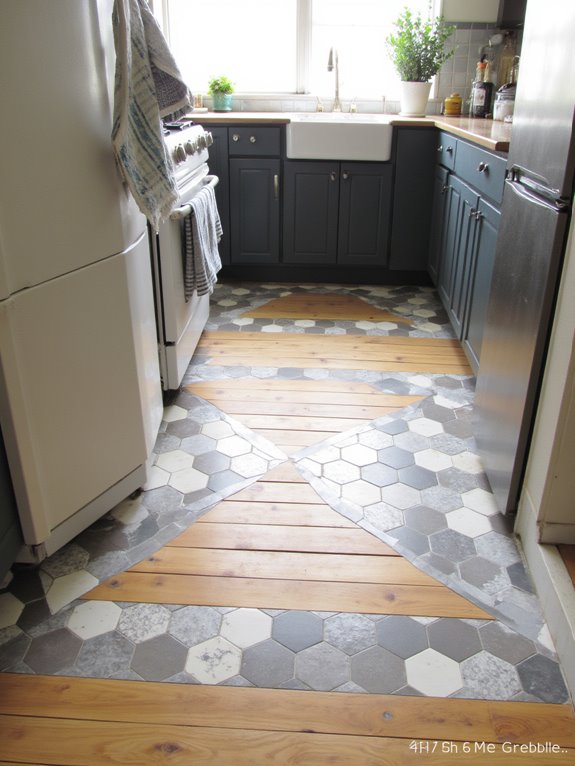 modern hexagonal tile elegance