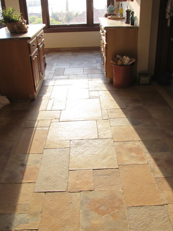 natural light enhances tiles