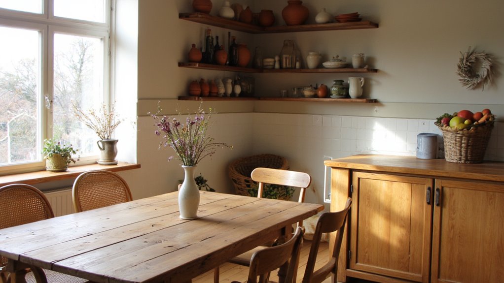 natural materials create warmth