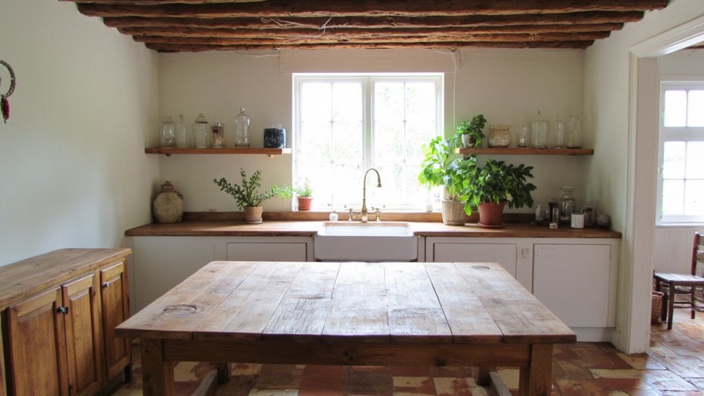 natural materials for authenticity