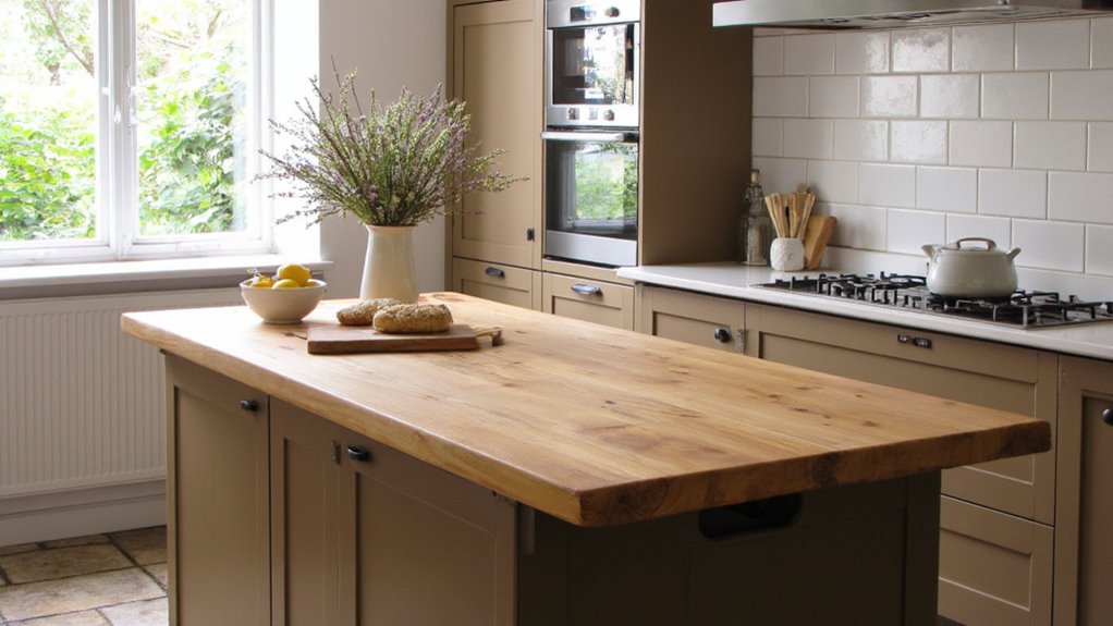 natural timber kitchen charm