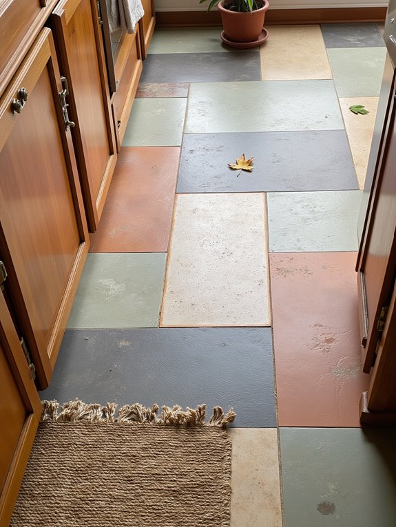 nature inspired tile colors