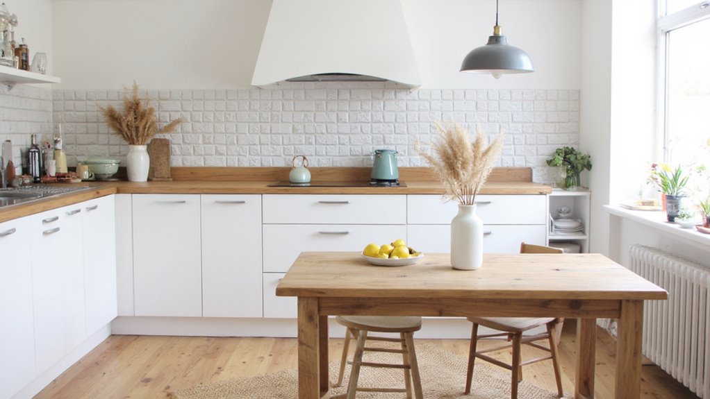 neutral soothing kitchen palette