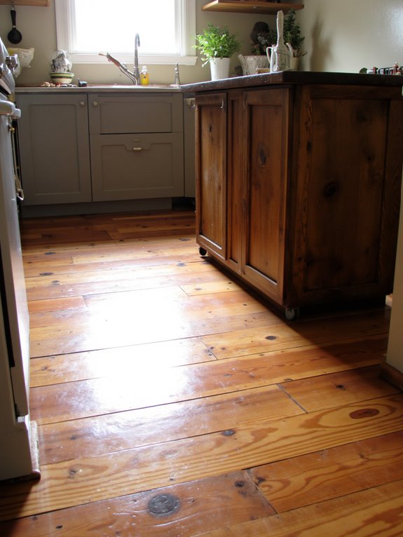 reclaimed wood kitchen charm