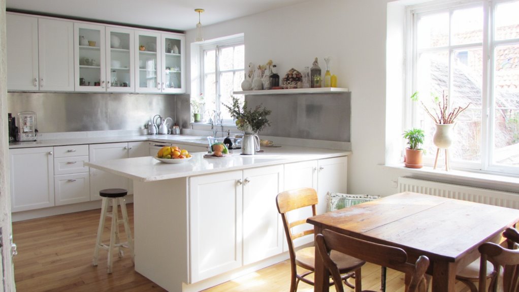 reflective surfaces enhance aesthetic