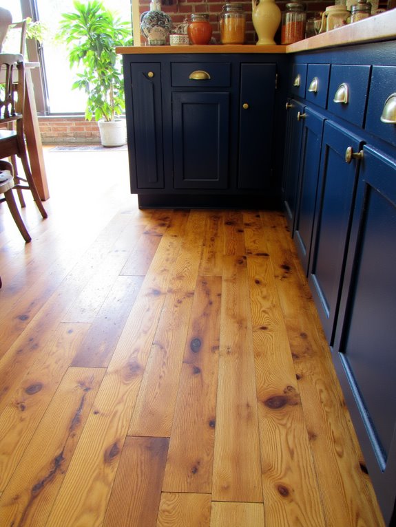 rustic blue cabinet charm