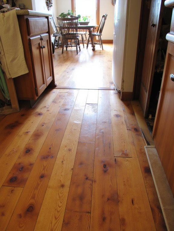 rustic hardwood kitchen charm