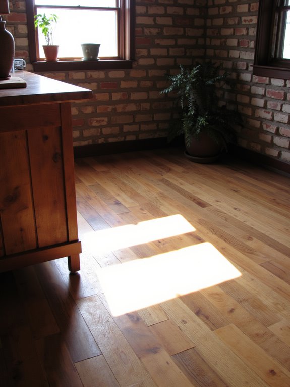 rustic wood look flooring options