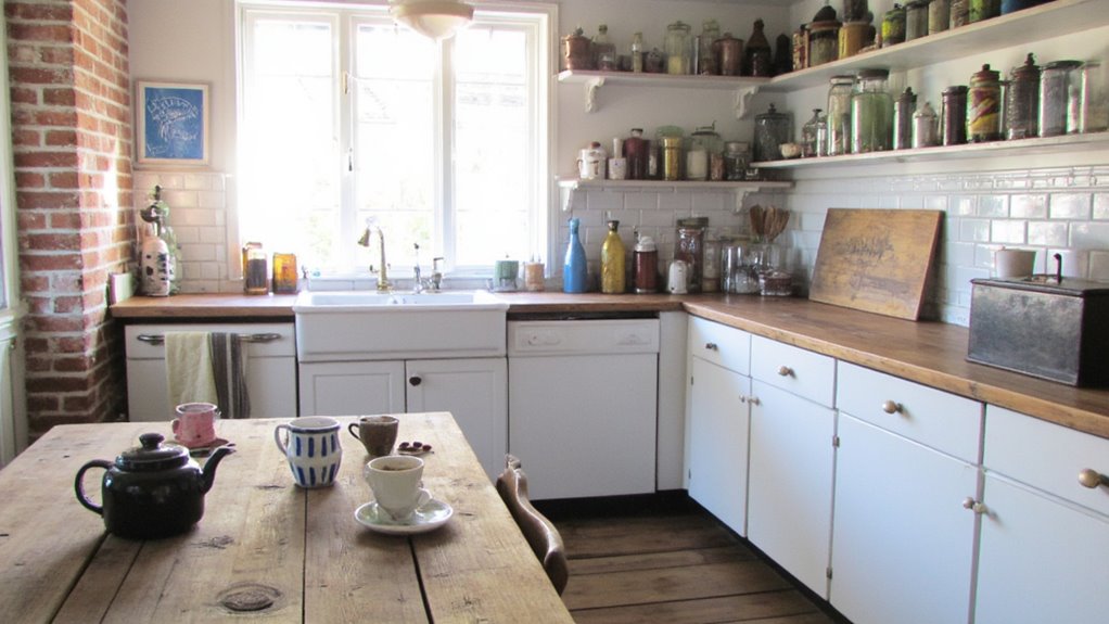 scandinavian vintage kitchen charm