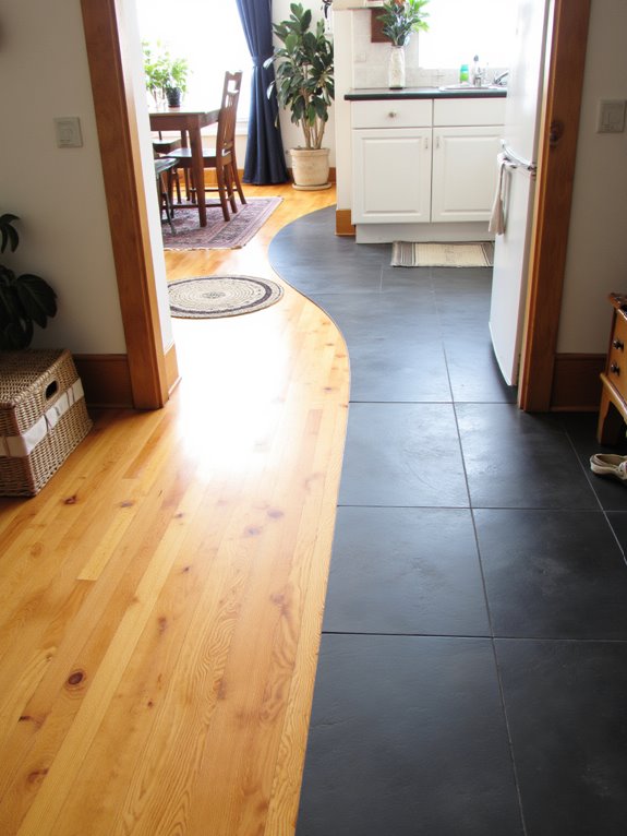 seamless flooring transitions enhance design