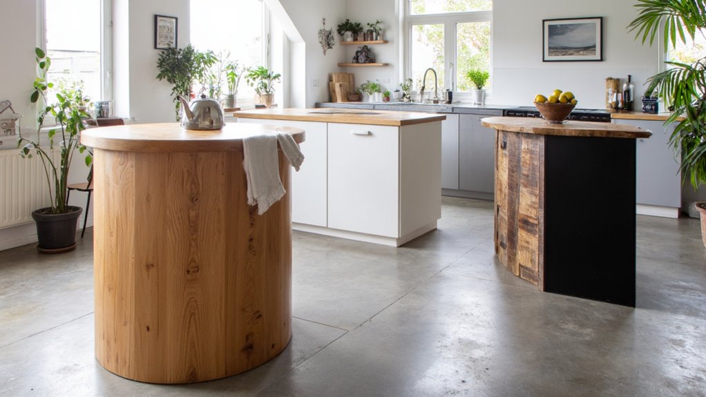 shape enhances kitchen functionality