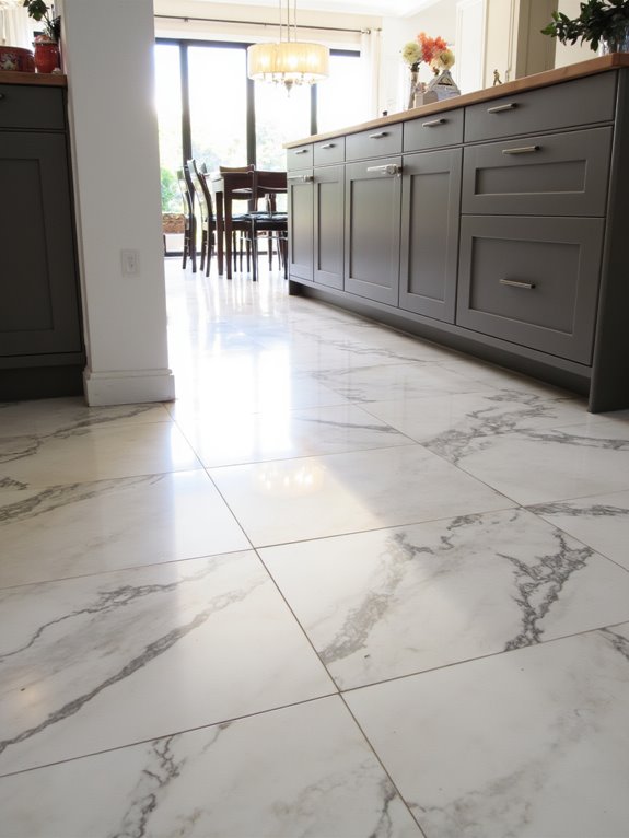 showcase marble floors beautifully