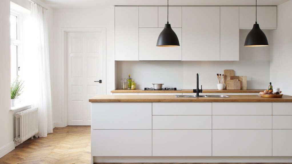 simple elegant lighting enhances