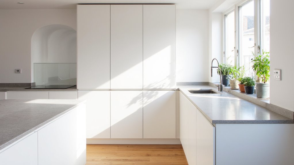 sleek minimalist cabinet designs