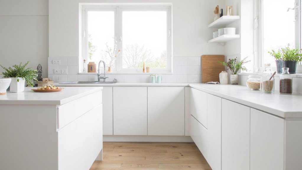 sleek minimalist cabinetry design