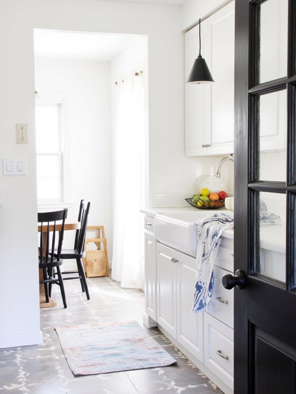 sleek minimalist kitchen design