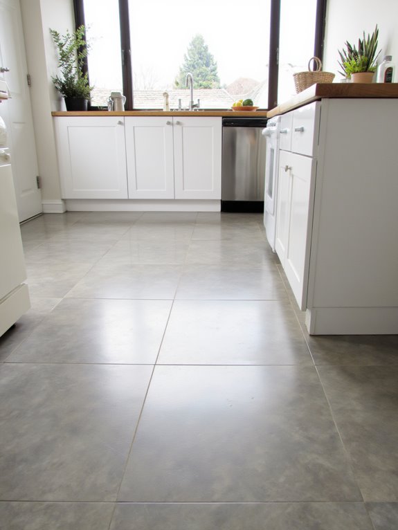 sleek porcelain tiles elegance