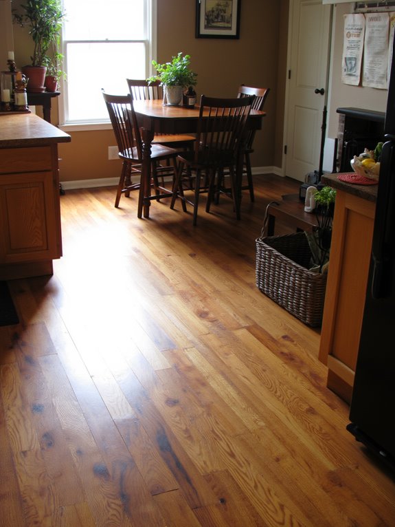 stained oak color versatility